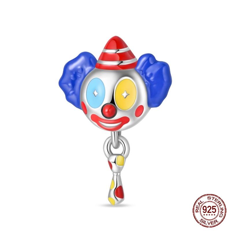 New Copper Colorful Balloon Bear Air Balloon Card Charm Beads Fit Brand Original Bracelet Diy Fine Jewelry Gift