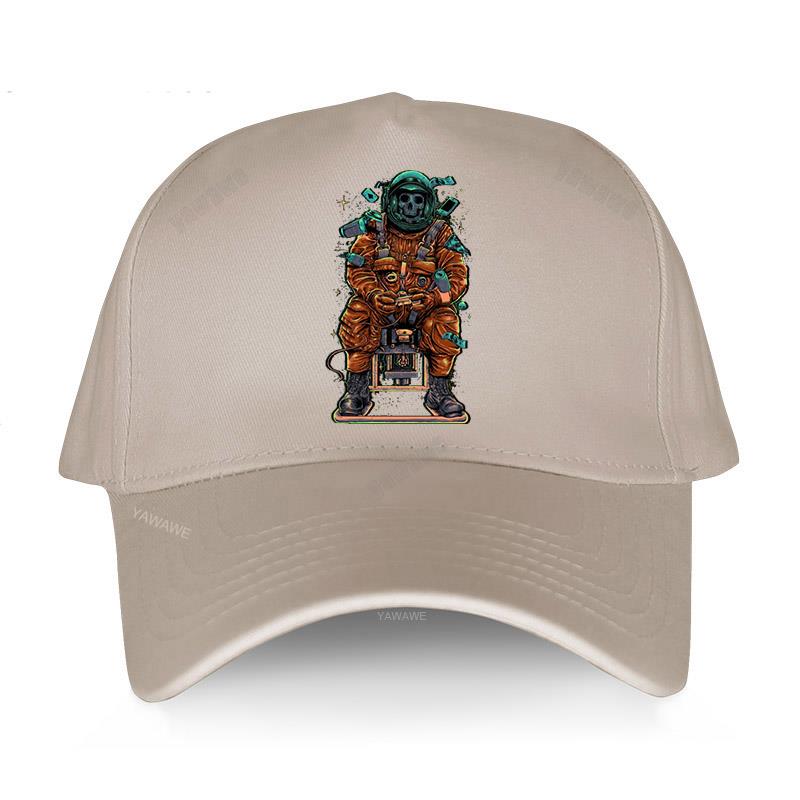 Nejnovější bavlněné letní baseballové čepice pro muže Snapback Alone In Space Robot Hip Hop Harajuku Čepice Dámská Dospělá yawawe Golfová čepice