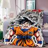 Dragon Ball Anime Print Blanket Warm  Comfortable Flannel Blanket for Bedrooms, Sofas, Beds, Chairs, Picnics, Travel-LXR11