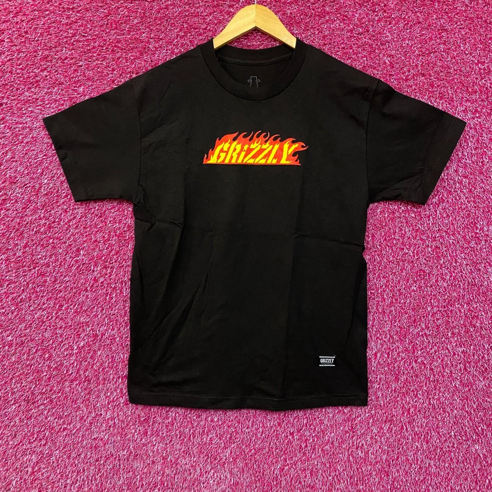 

Grizzly Griptape Hot Rod Flames T-Shirt Medium XXL