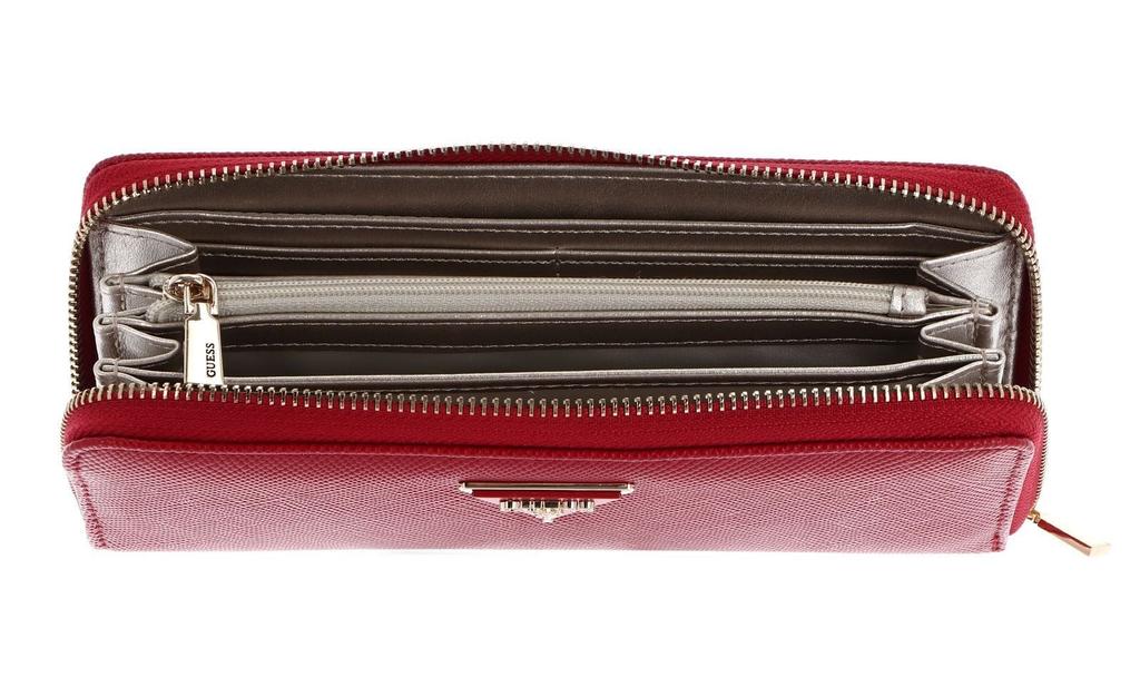 GUESS Laurel - Cartera Grande Con Cremallera Alrededor