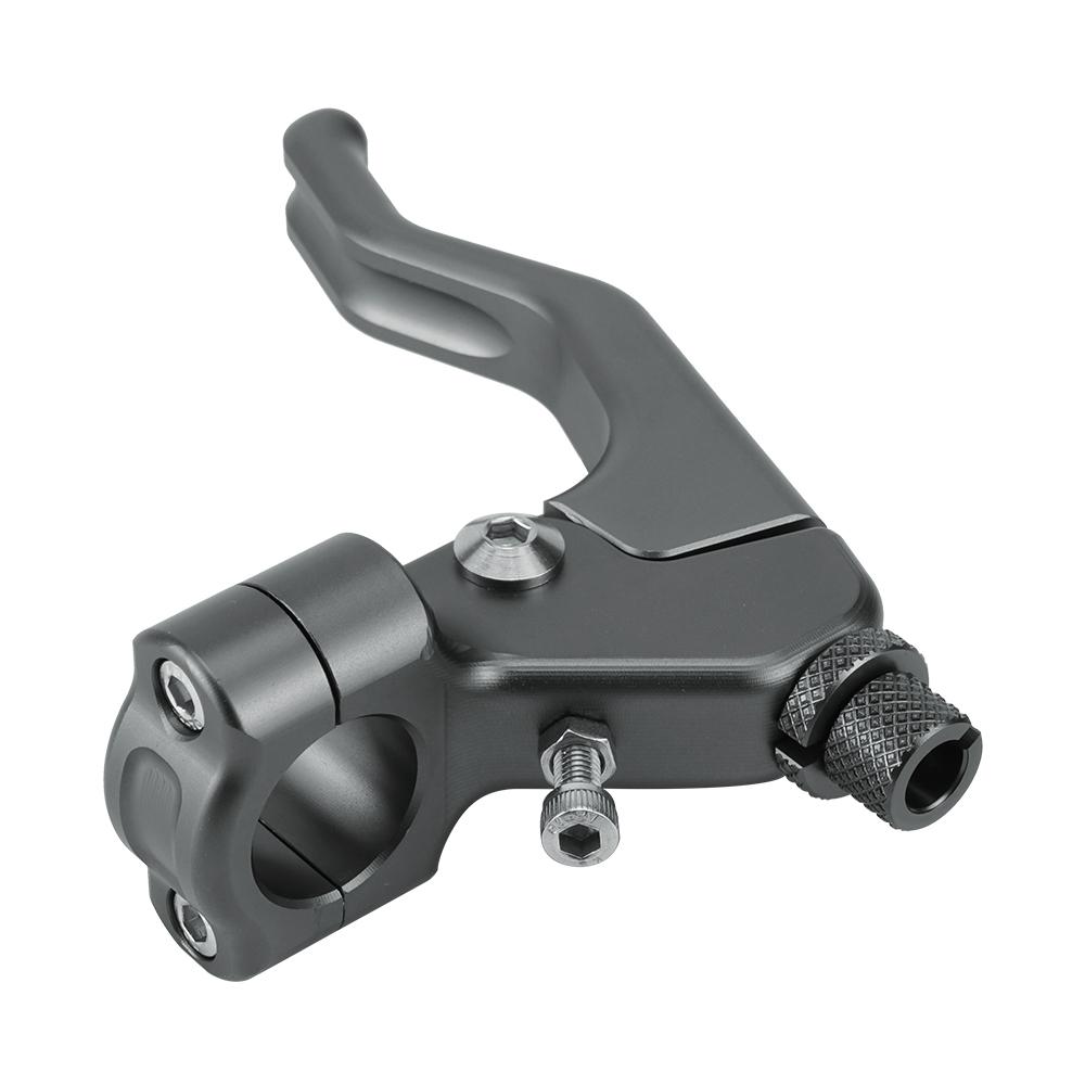 NICECNC Motorcycle 22MM 7/8" Handlebar Short Stunt Clutch Lever Perch Assembly For Honda CR CRF Suzuki Yamaha Kawasaki Triumph