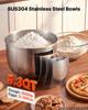 5L Tilt Head Stand Mixer 1000W Electric Dough Mixer, 10 Speeds Food Kitchen Mixer with Stainless Steel Bowl, Splash Guard, Dough Hook, Whisk, Beater,