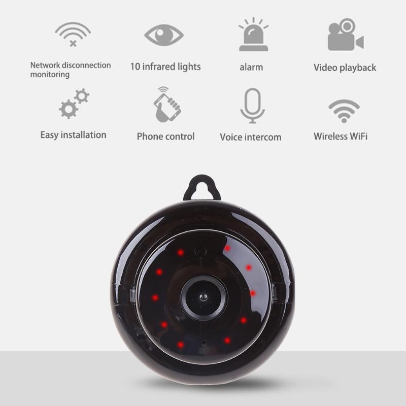 Wireless Camera for Home Office AP Hotspot Remote Monitor Webcam US/UK/EU Plug Monitor Motion Detection Security Camera