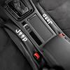 Car Seat Gap Filler PU Leather Soft Side Seam Plug For Jeep Grand Cherokee Wrangler JK Gladiator Compass Renegade Patriot Libert
