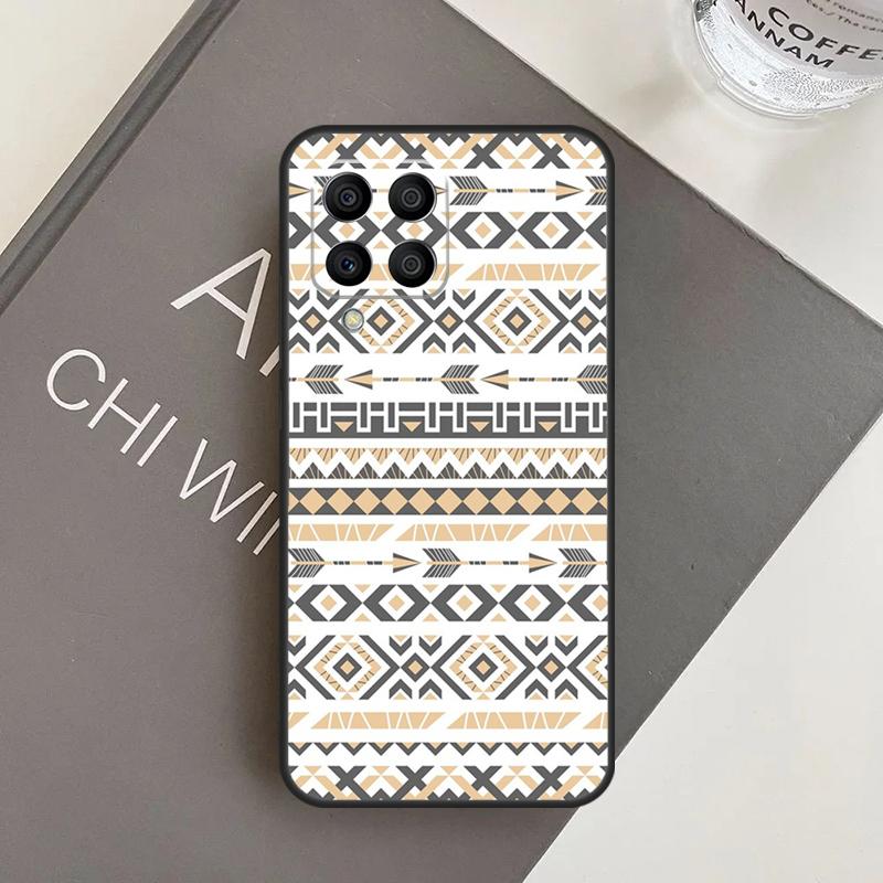 Tribal Ethnic Pattern Case For Samsung Galaxy M31 M11 M34 M13 M53 M51 M14 M54 M12 M32 M52 M16 M36 M56 M15 M35 M55