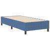 VidaXL Lit Box Spring Bleu 90x200 cm Tissu en velours côtelé 3337390