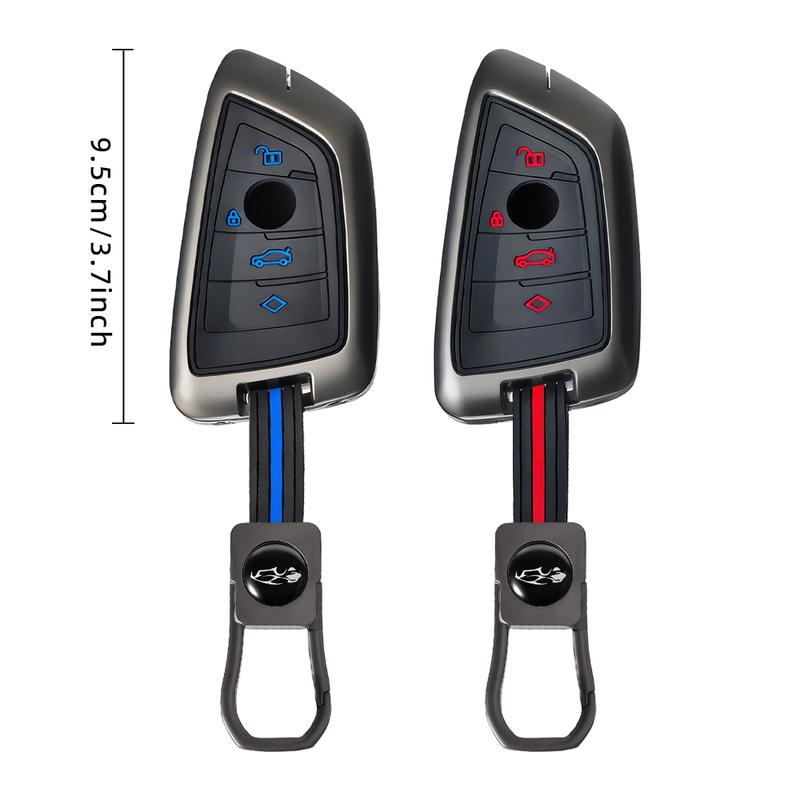 For BMW X1 X3 X5 X6 X7 1 3 5 6 7 Series G20 G30 G11 F15 F16 G01 G02 F48 Zinc Alloy Car Remote Key Case Cover Shell Fob Keyless