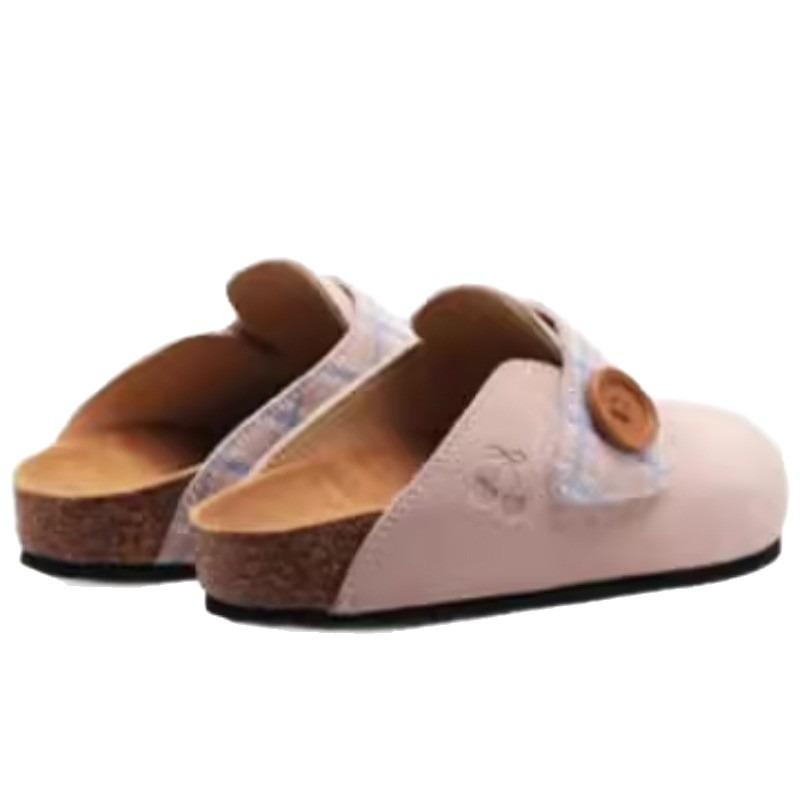 Casual Shoes One-legged Flip-flops Half-slipper Lazy Single Shoes Flat Shoes New Style Slippers