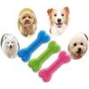 1set Pet Chew Toy Soft Rubber Bite-resistance Bone Shape Teeth Grinding Chewing Toys for Small Dogs Training Pet Supplies