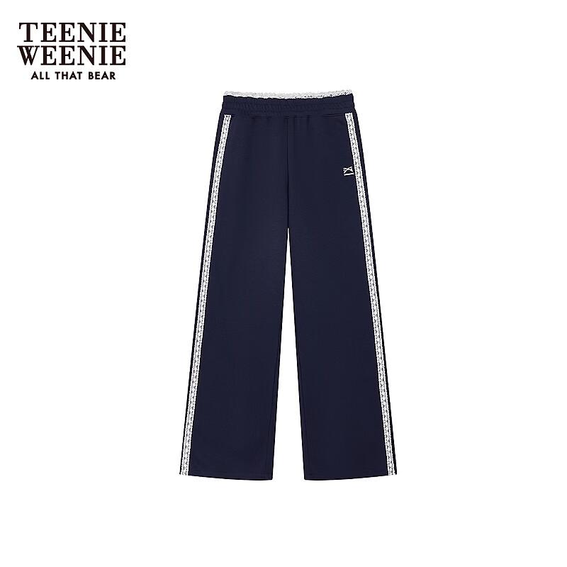 

Teenie Weenie Women s Sporty Lace Patchwork Straight-Leg Sweatpants XL