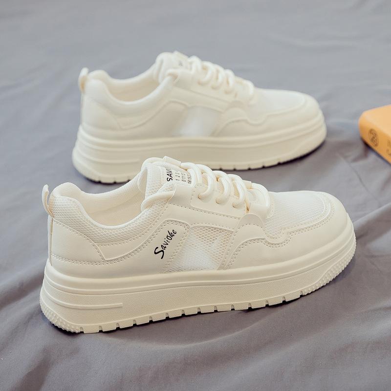 Summer mesh breathable and versatile new women's shoes platform heightening board shoes dad shoes summer mesh shoes