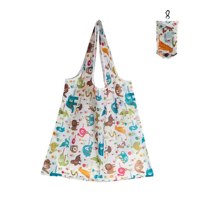 Reusable Grocery Bags Large Washable Shopping Bags Portable Foldable Environmental Friendly Heavy-Duty Handbags