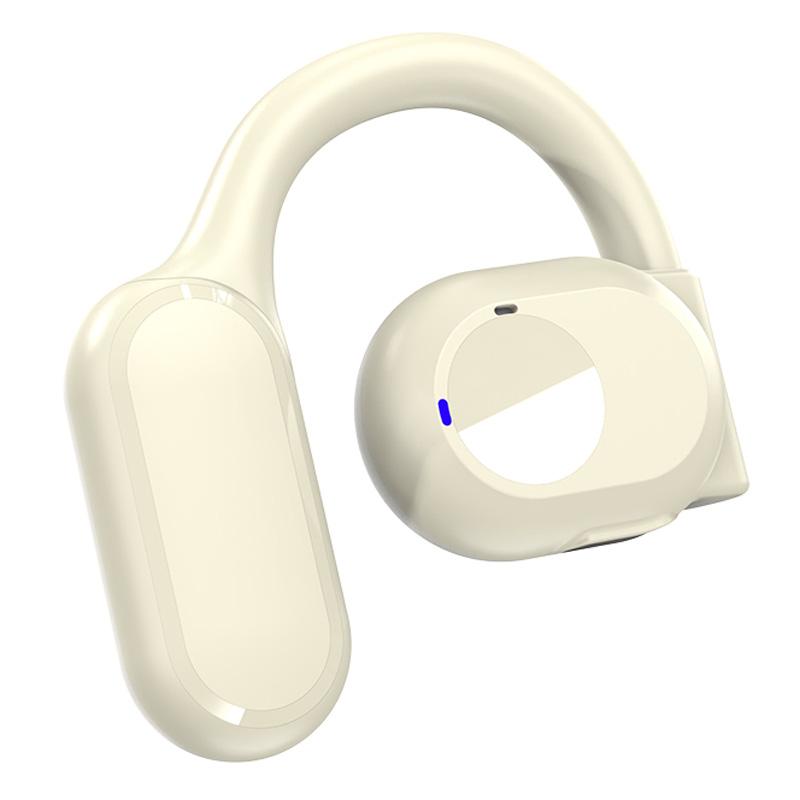 

BY99 Single Ear Bluetooth-compatible 5.3 Earhook Headset Air Conduction Earphone Nude