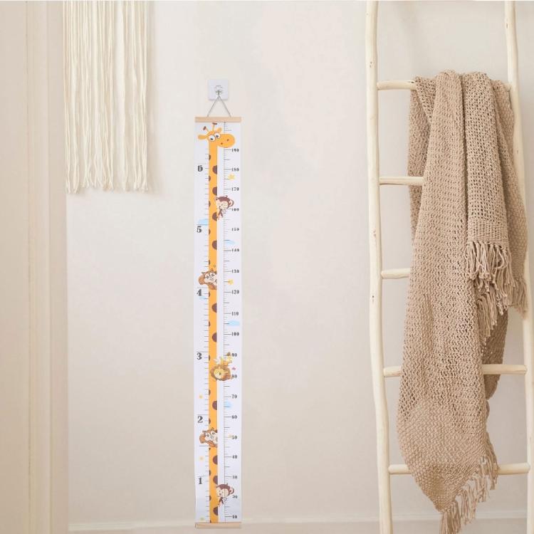 Baby-Messlatte Baby-Wachstumskarte für Zuhause und Kinderzimmer