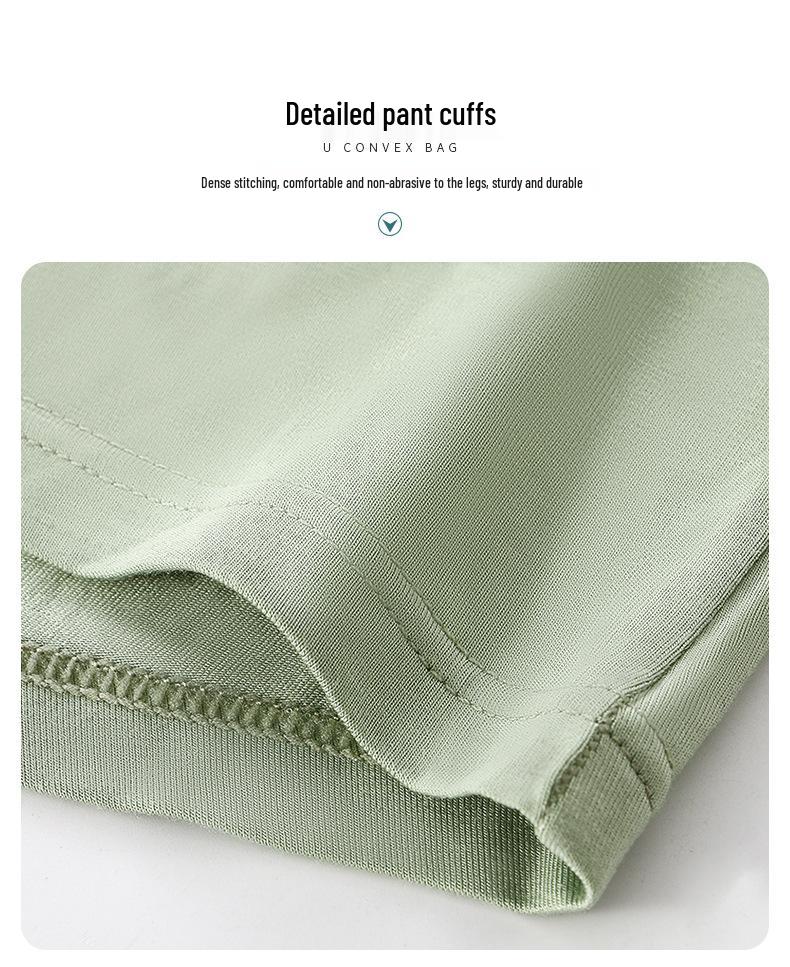 Men's Bamboo Fiber Bullet-Style Pouch Boxer Briefs