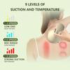 USB Rechargeable Abdominal Massager for Hot Compress and Adjustable Guasha Cupping Intensity Arm and Leg Massage Handheld