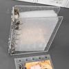 Acrylic A7 Ring Binder Photo Album for Idol Photocard Storage