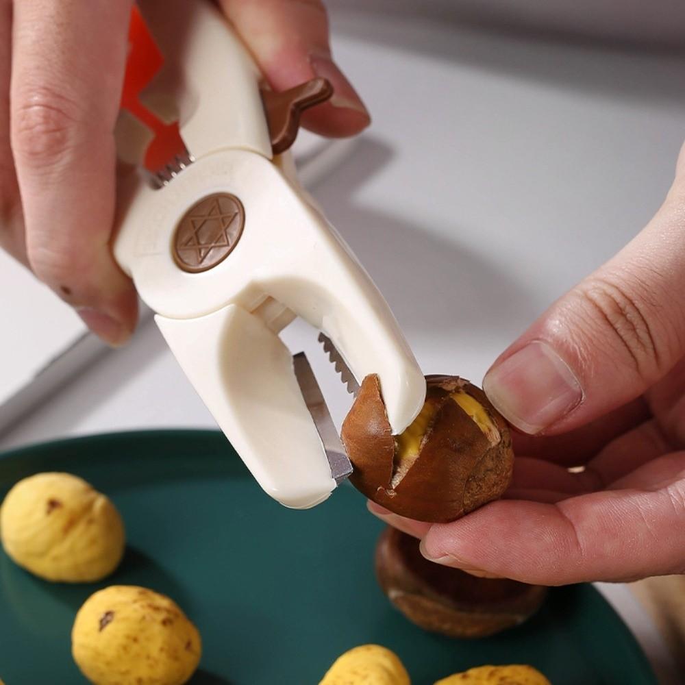 Multi-Functional Nut Cracker Labor-Saving Nut Sheller Multipurpose Chestnut Opener  Household