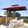Patio Umbrella Replacement Canopy Backyard Garden Outdoor Umbrella Top Sun Protective Water Resistant