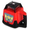 Red Laser Level Rotary Self Leveling Measuring Automatic Rotating Red Beam with Receiver Remote Control Carrying Case