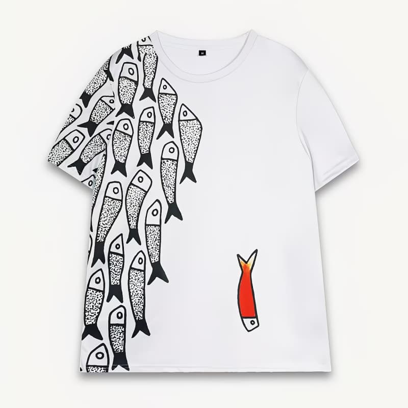 Men s Fashion 3D Printed Men s T-Shirt Round Neck Short Sleeve S
