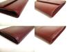 Authentic Cartier Must De Cartier Bordeaux Leather Trifold Wallet #a601  Refurbished