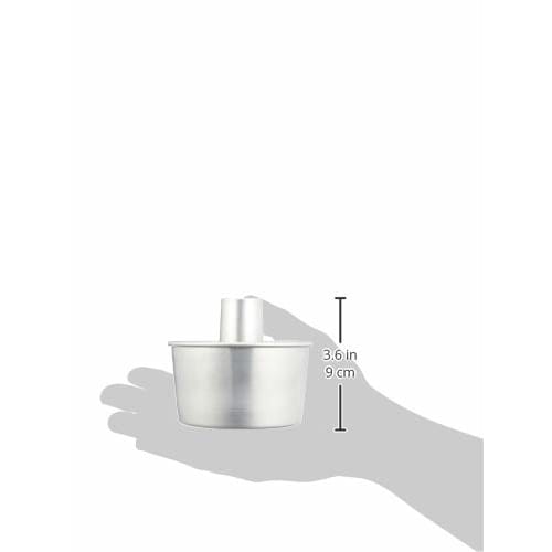 Tiger Crown Ulster Safety Chiffon Cake Pan with Removable Bottom, 10cm, No. 1274, Steel Aluminum Plated (Ulster), Made in Japan, WSH07274