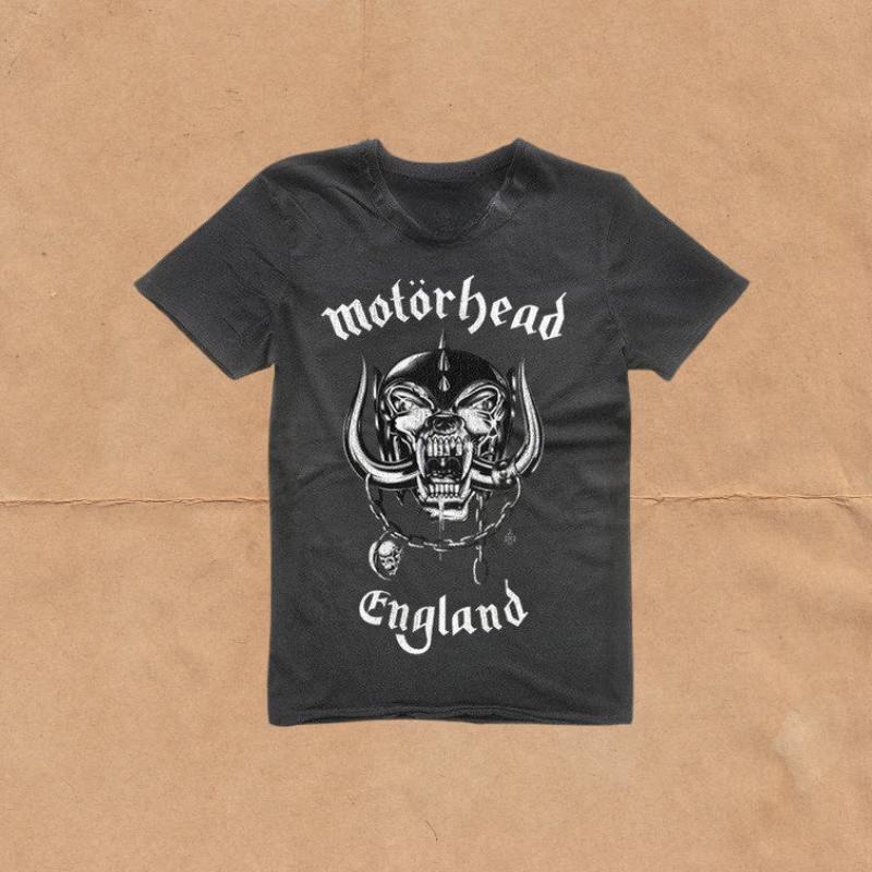 Футболка Motorhead Винтажная Хэви-метал Рок-группа Футболка унисекс XL