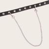 Women's Belt Without Punching Jeans Belt Ins Style Metal Punk Trendy Simple Decoration Student Thin Narrow