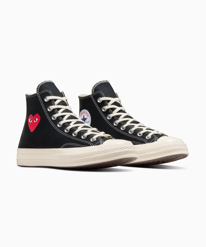 Converse X Play Comme Des Garçons Single Heart Chuck 70 High A08801C