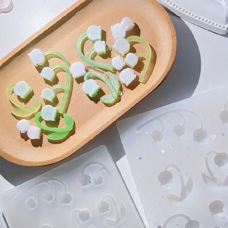Quicksand Resin Art Mold Crystal Silicone Mold Epoxy Resin Keychain Pendant Mold