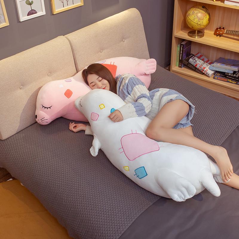 Hot Nice Huggable Soft World Animal Sea Lion Doll Seal Plush Toy Baby Sleeping Pillow Kids Stuffed Toys Gift