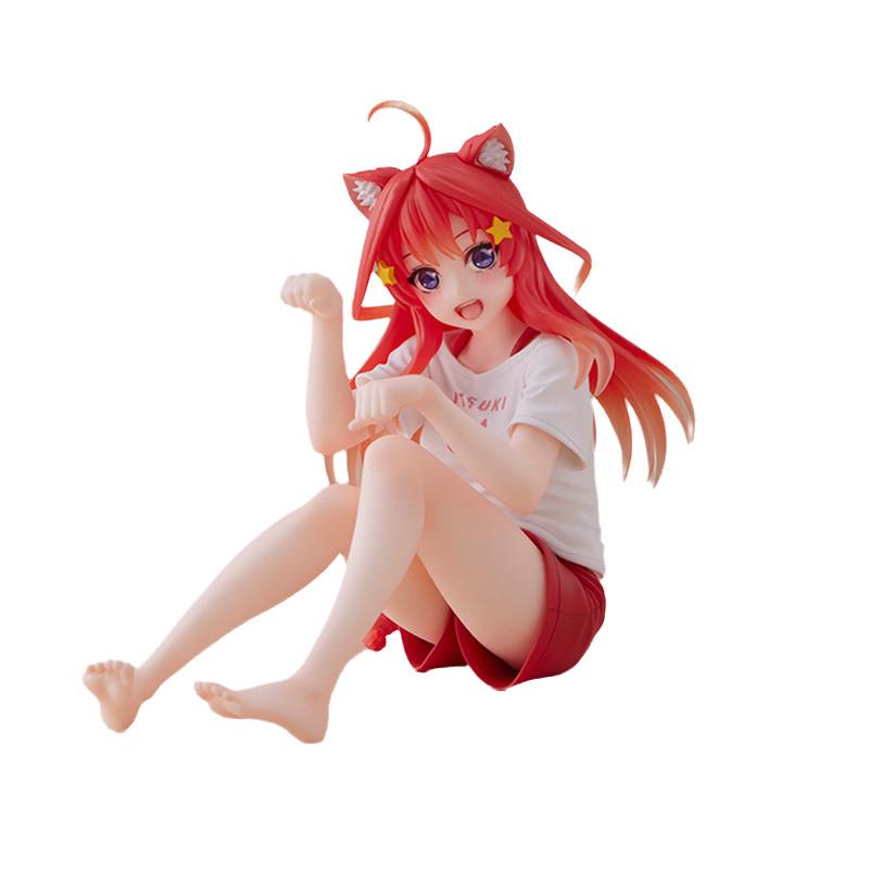Quintuplets Quintessential The Ichika Nino Miku Itsuki Yotsuba Pvc Toy Model