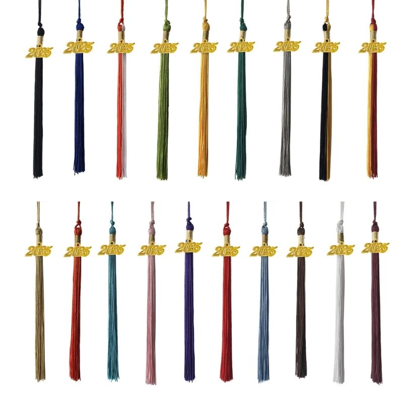 2025 Graduation Hat Tassels Charm Graduation Gowns Hat Decoration Tassels For University And School Graduates