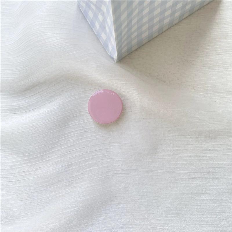 Düz Renk Lüks Parlak Cep Telefonu El Tutamağı Braketi Iphone 12 13 14 Xiaomi Huawei Telefonlar İçin Braket Açılır Telefon Tutucu