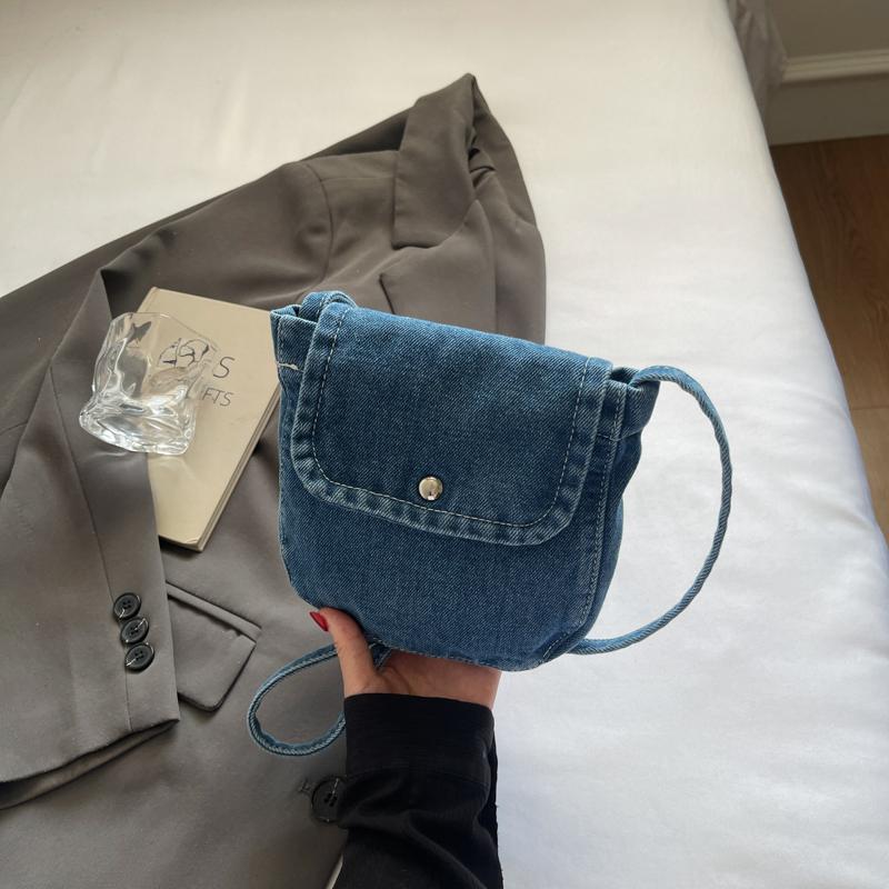 Denim Bag Women's Shoulder Bag Commuter Crossbody Bag