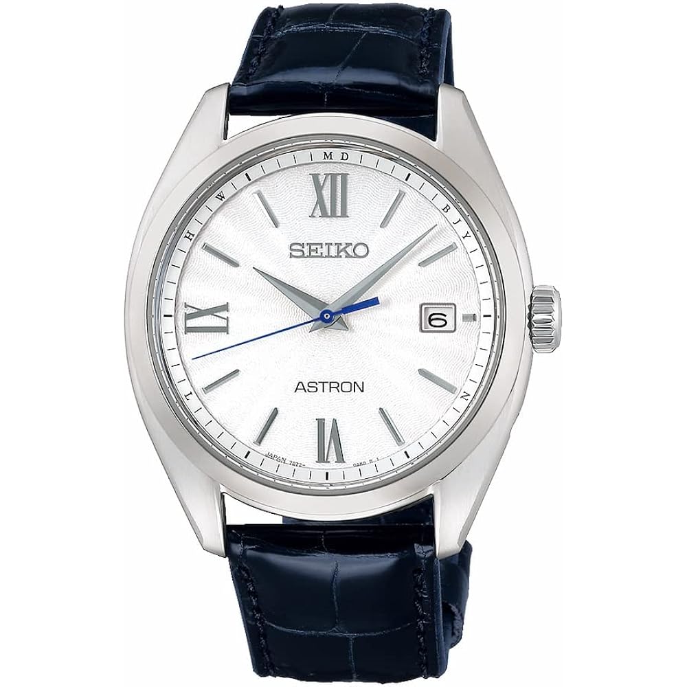 

[Seiko Watch]ASTRON SBXY035 Men s Watch Japan Solar Radio Wave Date Calendar Pure Titanium Case C...