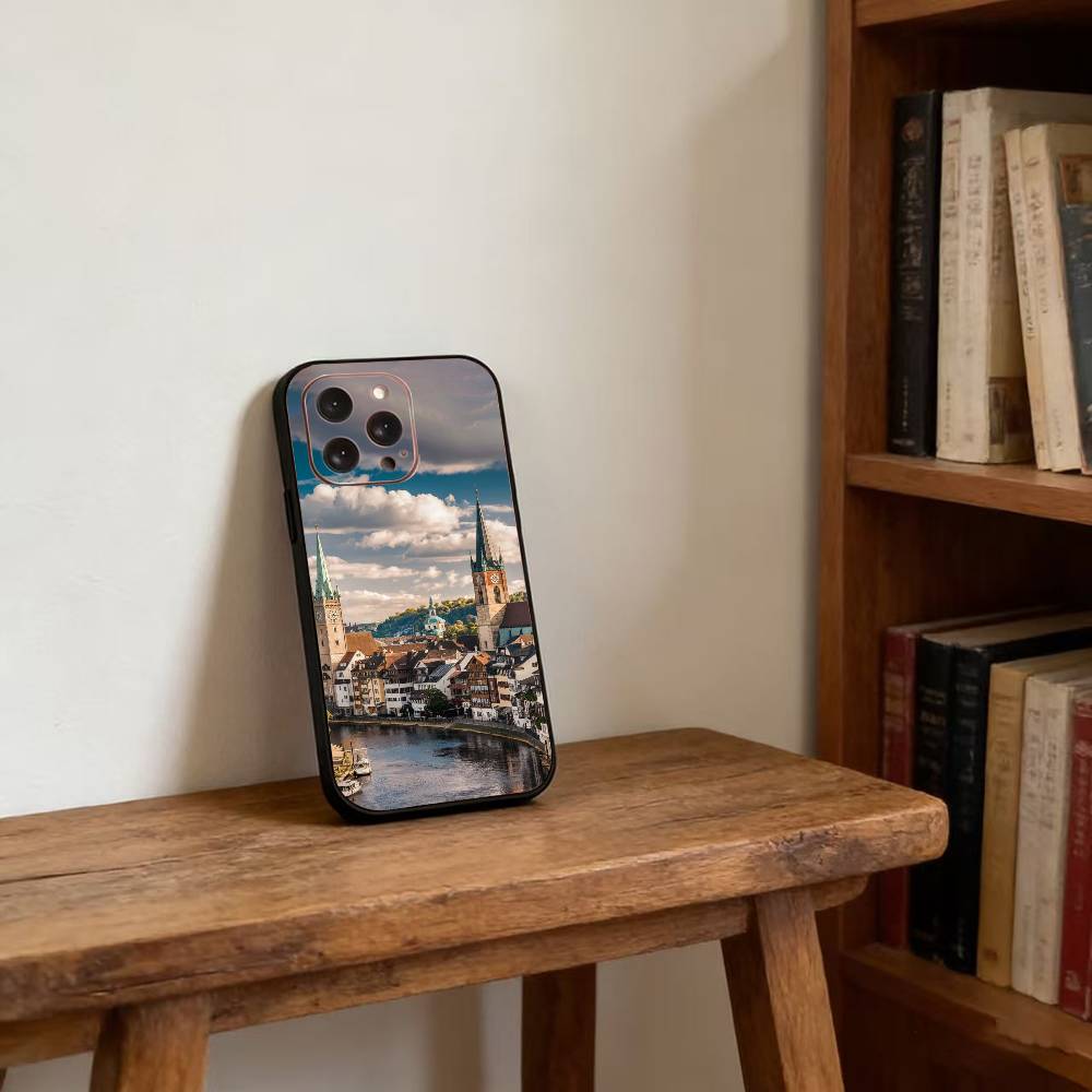 Magnificent Swiss Landscapes Phone Case For iPhone17,16,15,14,13,12,11 Plus,Pro Magnetic For Magsafe Wireless Charging