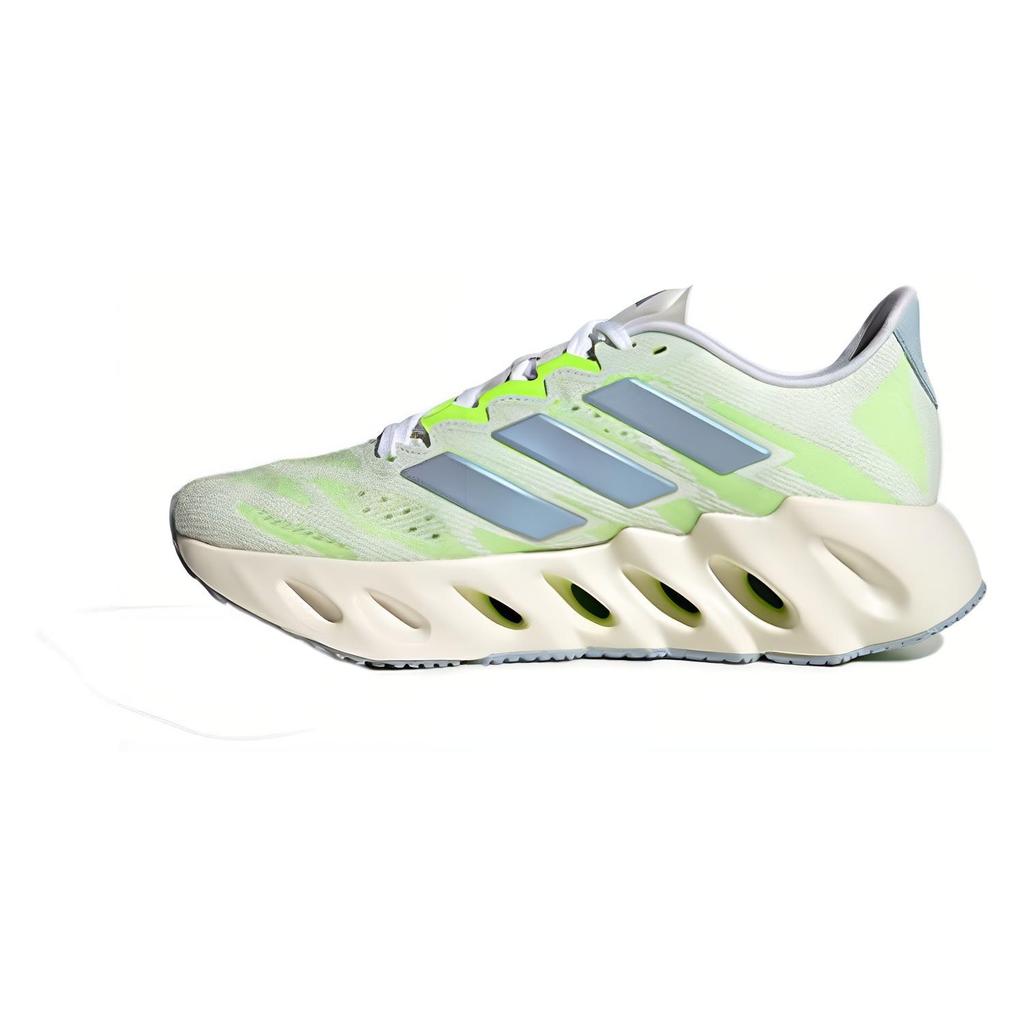 New Adidas Switch Fwd Running Shoes 'Cloud White Silver Violet Lucid Lemon' Women's FZ5685