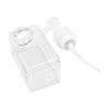Transparent Square Refillable Foaming Hand Soap Dispenser Pump Bottle Uk