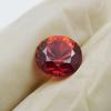 CERTIFIED Natural Orange Sapphire 6.90 Ct Round Cut Loose Gemstone Free Delivery P-61-sa