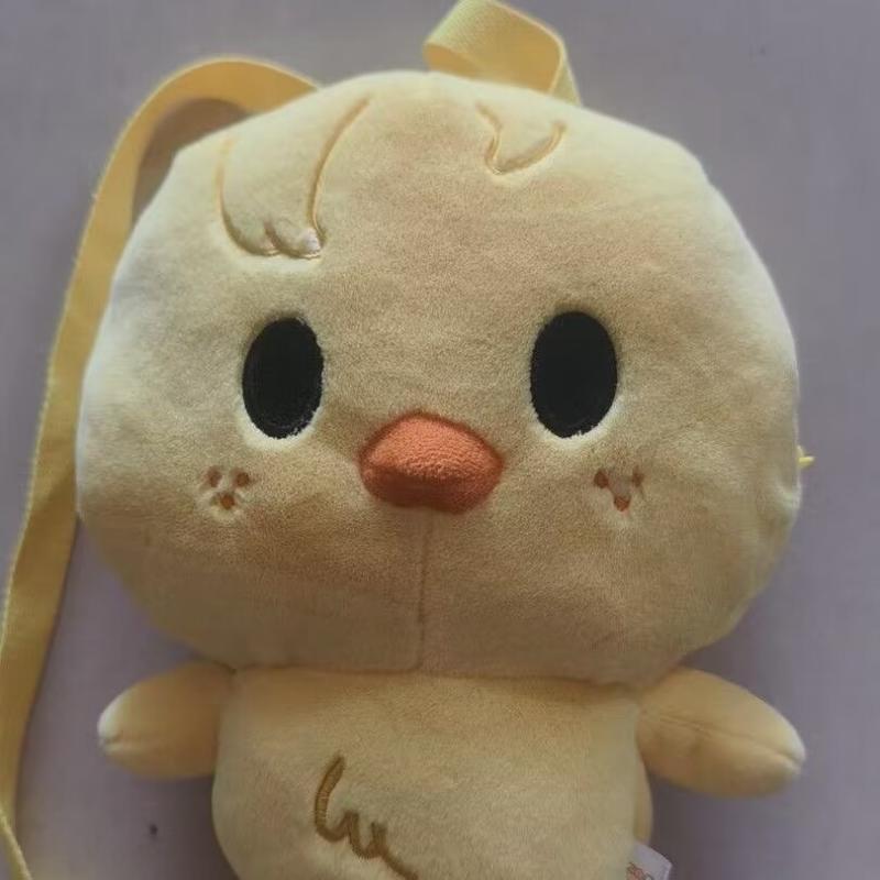 new Style Plush-Like Texture Backpack Cute White Rabbit Doll Soft Shoulder Bag Home Decorative Fans Daily Outdoor Travel