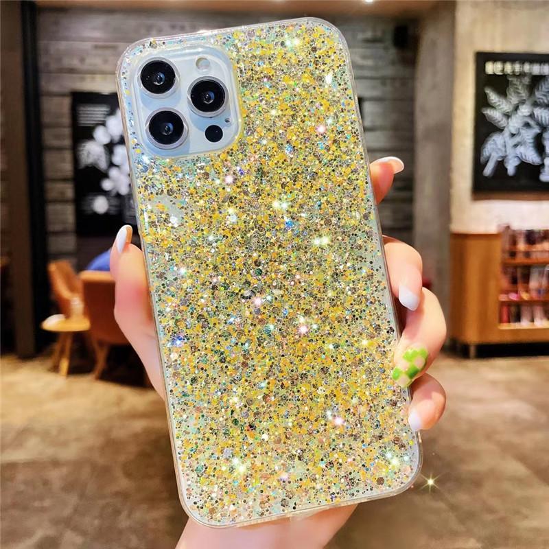 For iPhone 11 Luxury Gradient Bling Glitter Star Case For iPhone 7 8 Plus 13 12 11 Pro Max X Xs Max XR Soft Clear TPU Cover Case