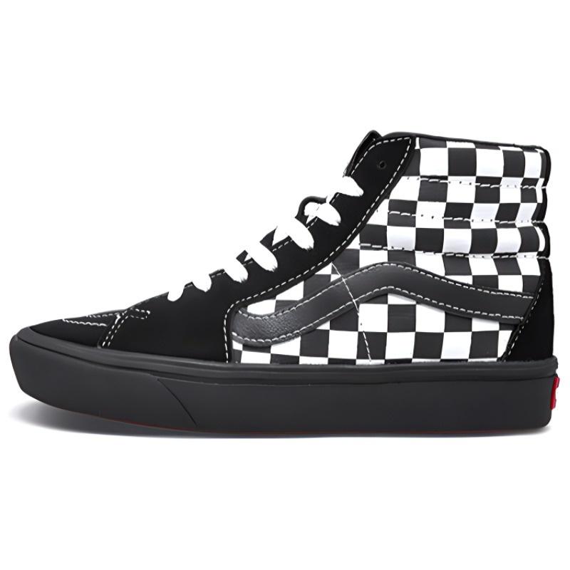 Vans SK8-HI ComfyCush Mixed Media - Black Checker Men s VN0A3WMB17Q EU 37