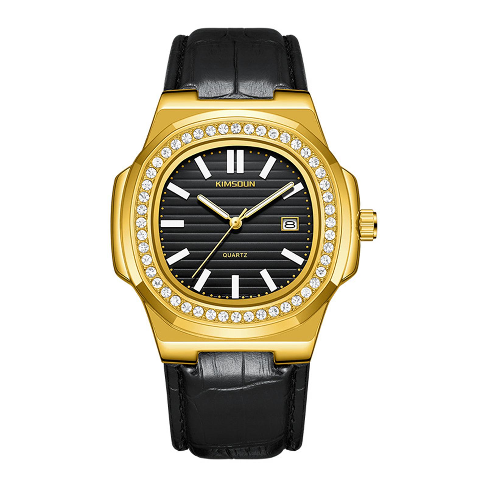 

Мужские водонепроницаемые светящиеся наручные часы-будильник для бега One Size