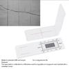 Crack Gauge Ruler Wall Crack Monitoring Record Accurate Crack Monitoring Record Tool Crack Monitors Gauge