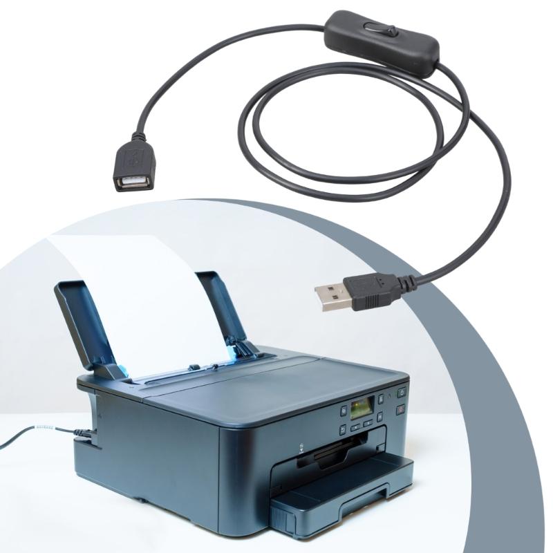 USB 2.0 Extension Cable Male To Female Extender with Switches For Printers Cameras Gamepads Printer Hard Drive Camera