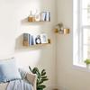 Honey Brown Wall Shelf For Living Room Bedroom 60X15X10