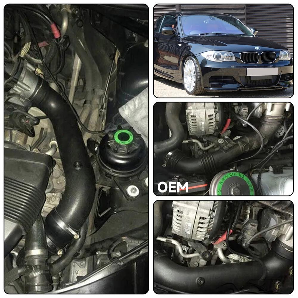 3'' Intake Turbo Charge Pipe Aluminum For BMW N55 135i 335i E92 E93 E82 xDrive 2011-2012 IP-1013-BK